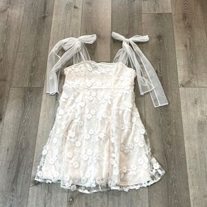 Shop Lane white tie dress